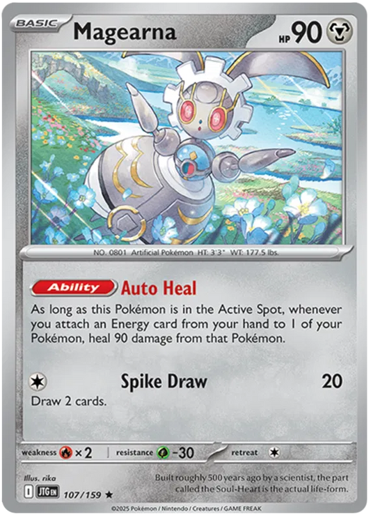107/159 Magearna Journey Together Pokémon Card