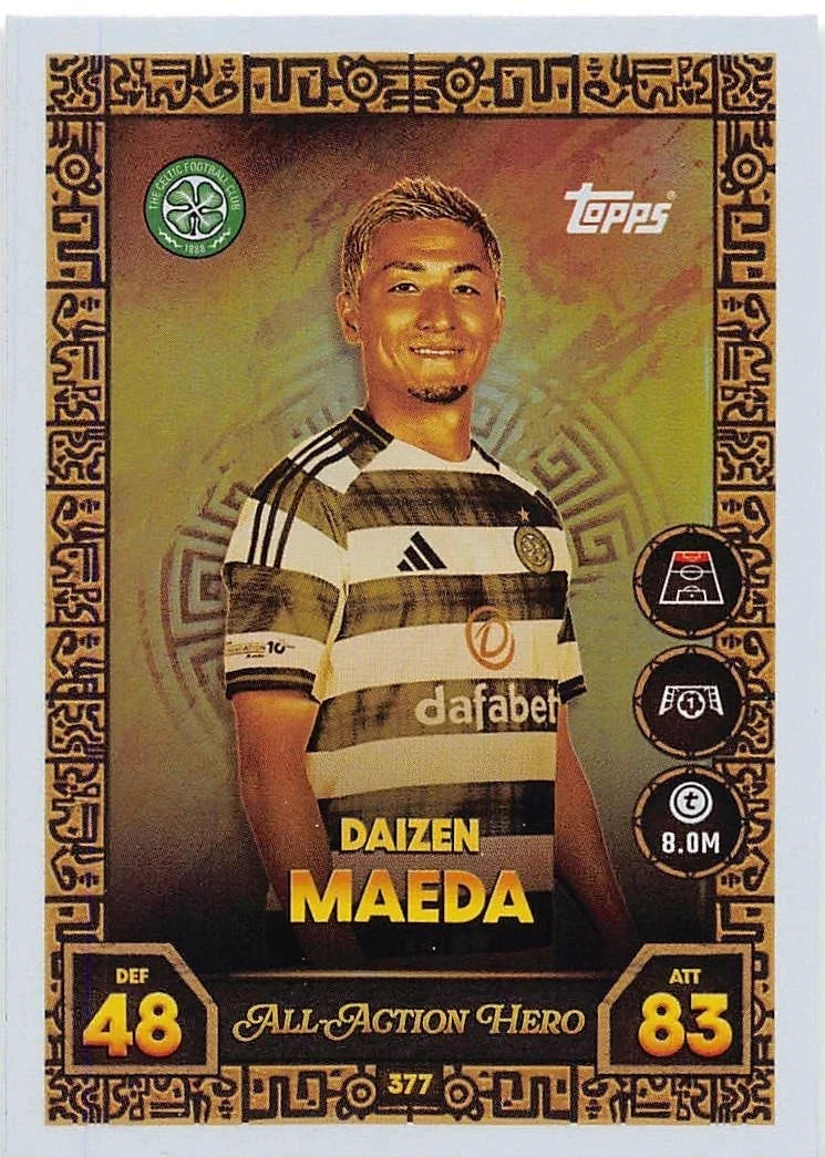 377 Daizen Maeda (Celtic FC) All-Action Hero