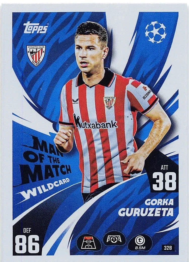 328 Gorka Guruzeta (Athletic Club) Man of the Match Wildcard