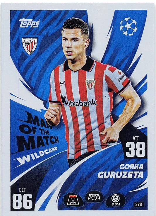 328 Gorka Guruzeta (Athletic Club) Man of the Match Wildcard