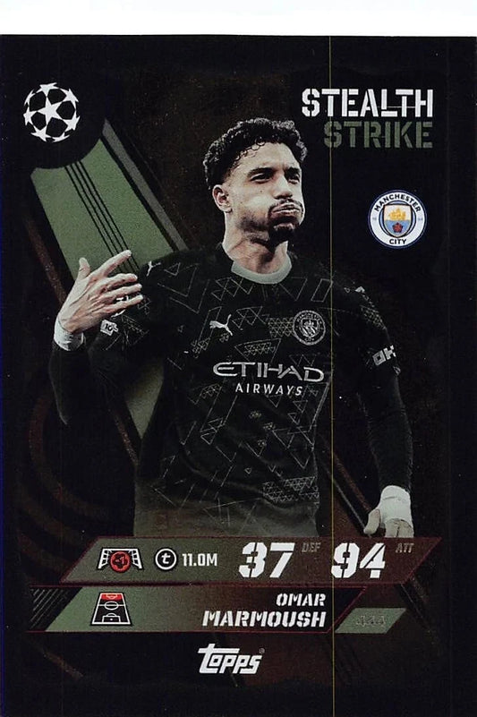 444 Omar Marmoush (Manchester City) Stealth Strike