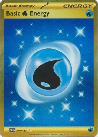279/193 Basic Water Energy Paldea Evolved Pokémon Card
