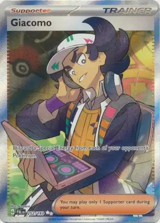 252/193 Giacomo Paldea Evolved Pokémon Card