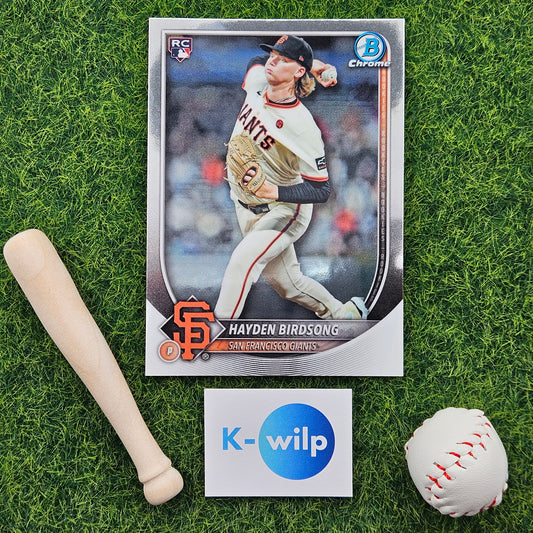 063 Hayden Birdsong - San Francisco Giants RC 2025 Bowman Chrome Topps Baseball Trading Card