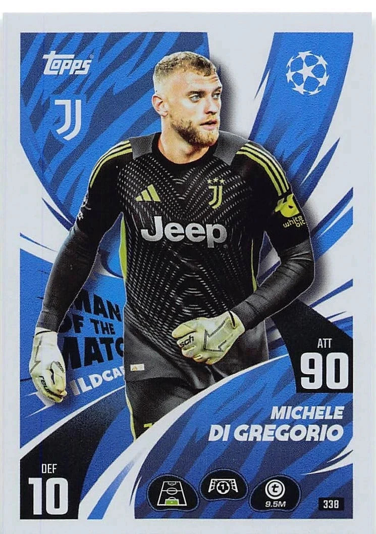 338 Michele Di Gregorio (Juventus) Man of the Match Wildcard