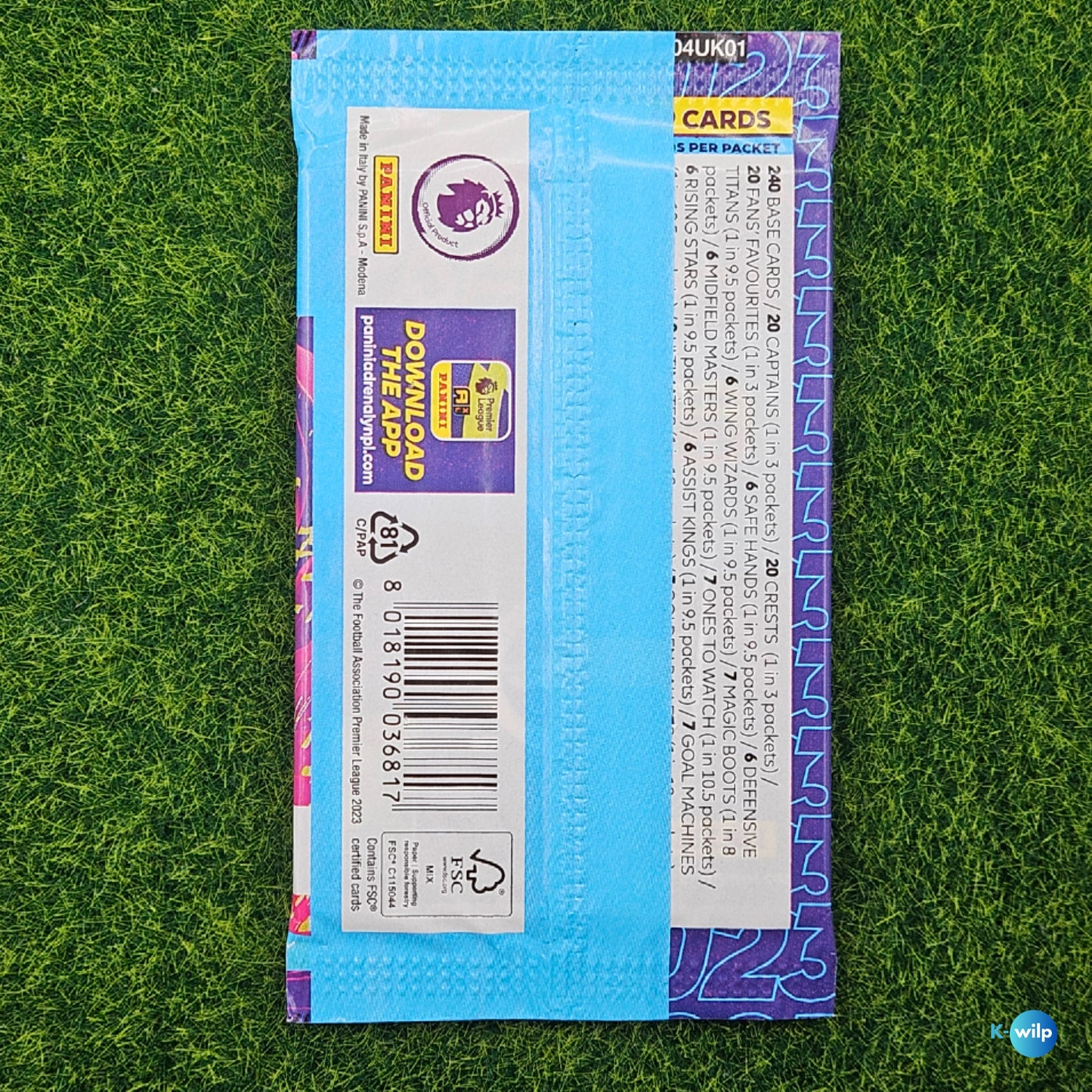 2023 Panini Premium League Adrenalyn XL PLUS Booster Pack