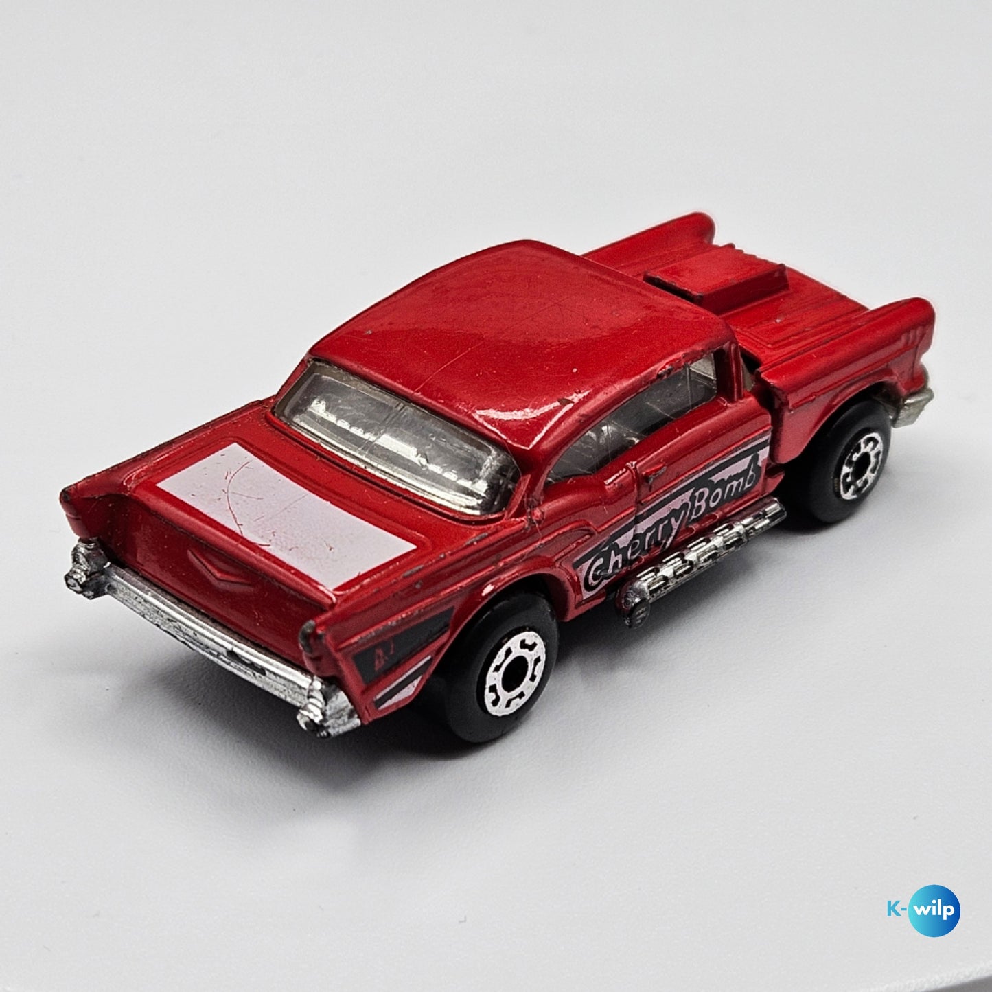 '57 Chevy Cherry Bomb Matchbox Superfast #4 Lesney 1:64 Scale Die-Cast (Loose)