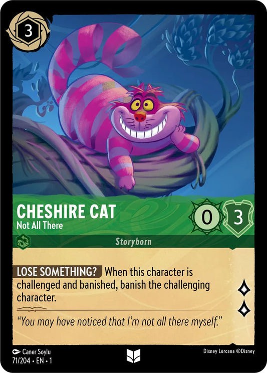 071/204 Cheshire Cat Not All There