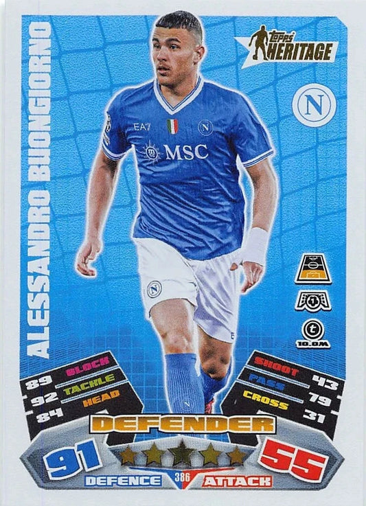 386 Alessandro Buongiorno (SSC Napoli) Heritage