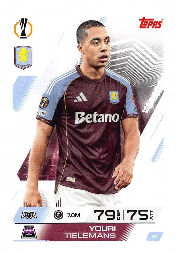 087 Youri Tielemans (Aston Villa)