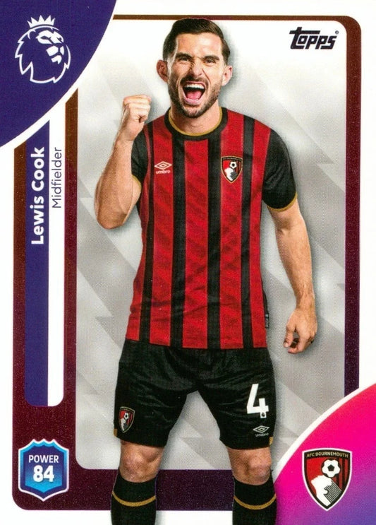 044 Lewis Cook - AFC Bournemouth 2025/2026 Topps Premier League Card