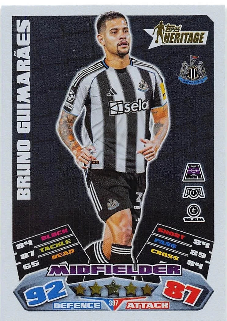 397 Bruno Guimarães (Newcastle United) Heritage
