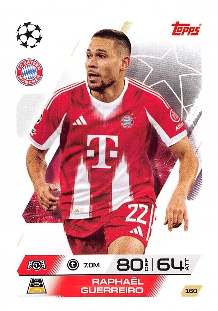 160 Raphaël Guerreiro (FC Bayern München)