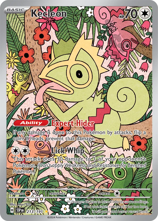 213/191 Kecleon Surging Sparks Pokémon Card