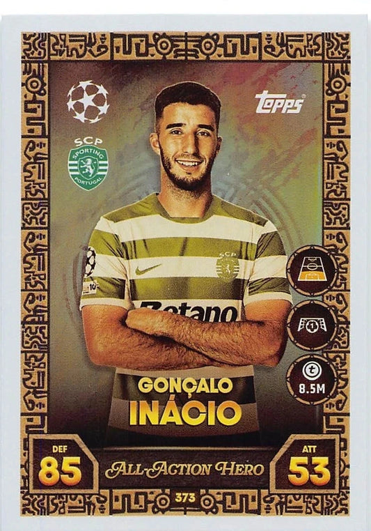 373 Gonçalo Inácio (Sporting Clube de Portugal) All-Action Hero
