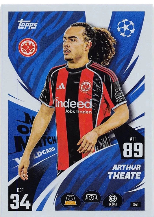 341 Arthur Theate (Eintracht Frankfurt) Man of the Match Wildcard