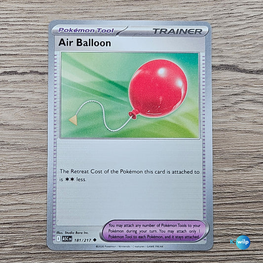 181/217 Air Balloon Trainer Ascended Heroes Pokémon Trading Card