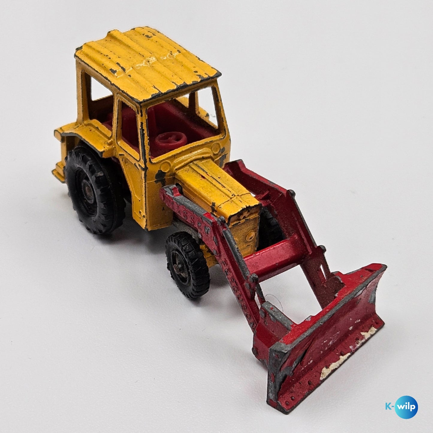 Massey Furguson 3303 Tractor With Angeldozer #43 Corgi Juniors 1:64 Scale Die-Cast (Loose)