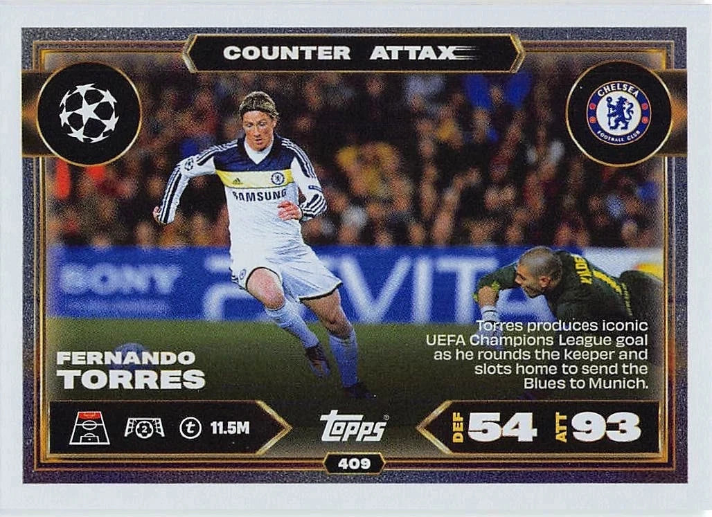 409 Fernando Torres (Atlético de Madrid) Counter Attax