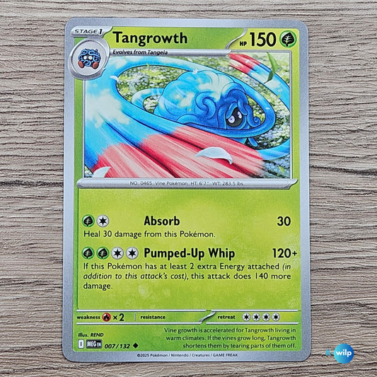 007/132 Tangrowth Mega Evolution Pokémon Card