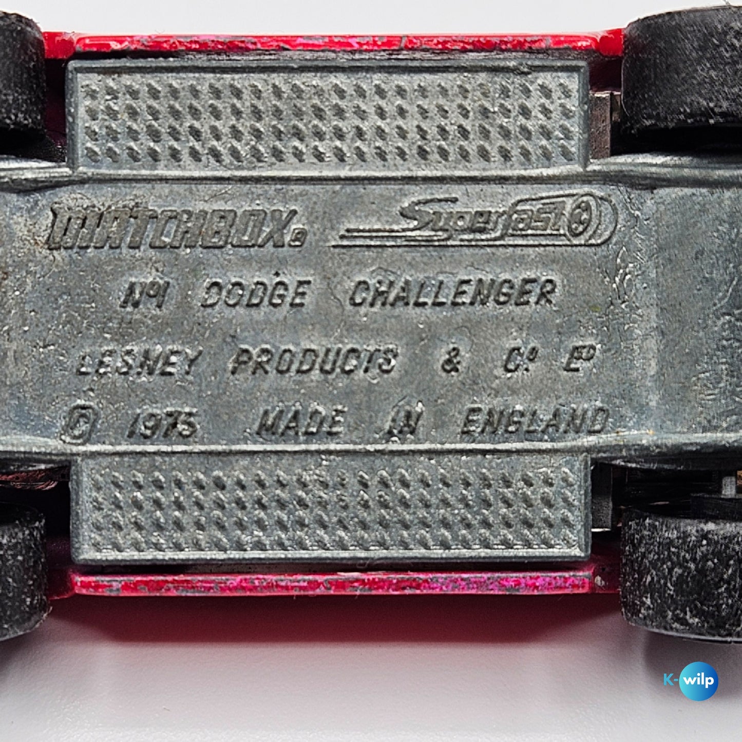 Dodge Challenger #1 Matchbox Superfast 1:64 Lesney Scale Die-Cast (Loose)