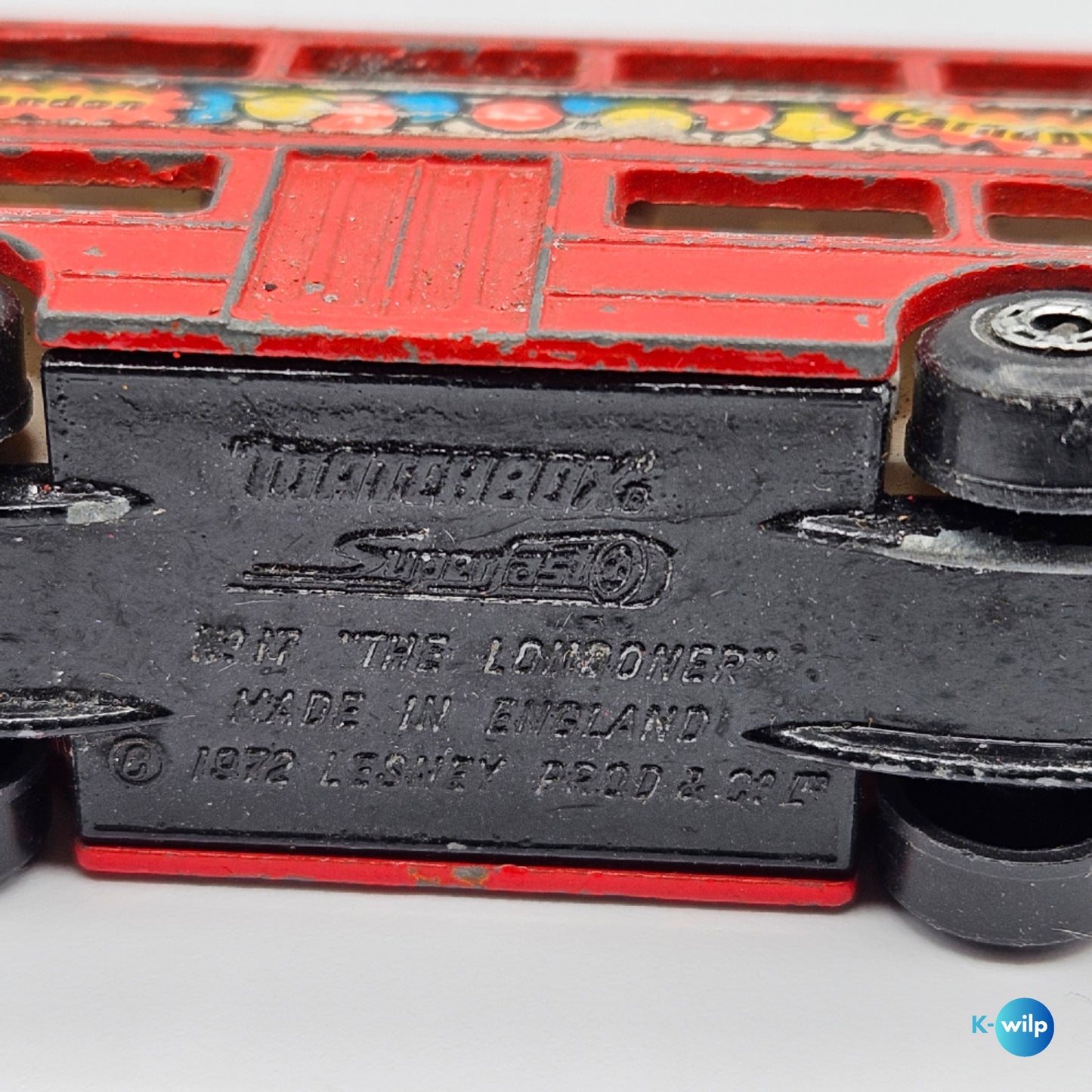 The Londoner Double Decker Bus #17 Matchbox Superfast 1:64 Lesney Scale Die-Cast (Loose)