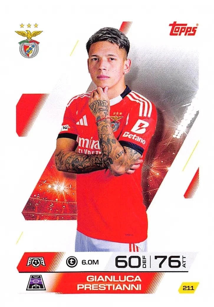 211 Gianluca Prestianni (SL Benfica)