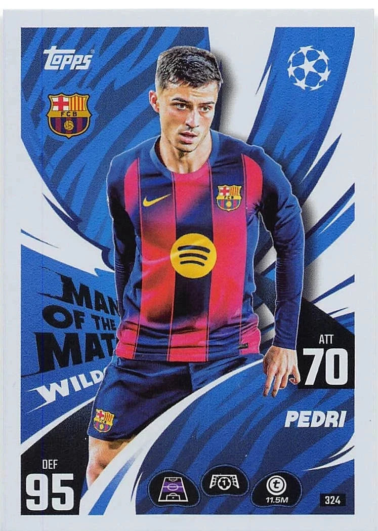 324 Pedri (FC Barcelona) Man of the Match Wildcard