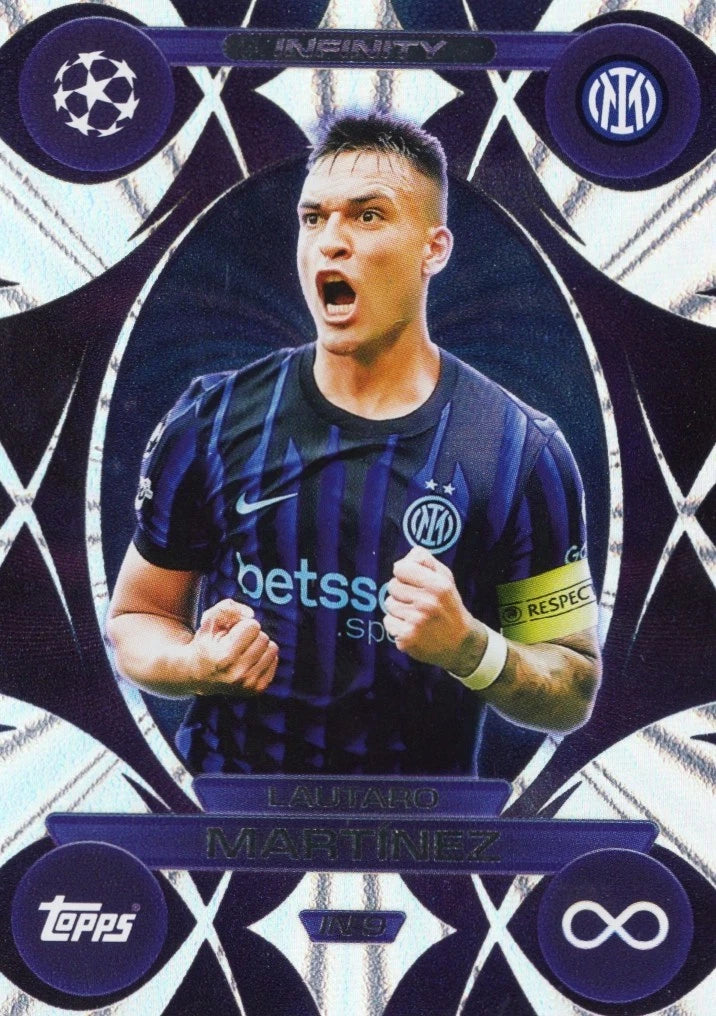 IN 9 Lautaro Martínez (FC Internazionale Milano) Infinity 2025/2026 Topps UCC Match Attax