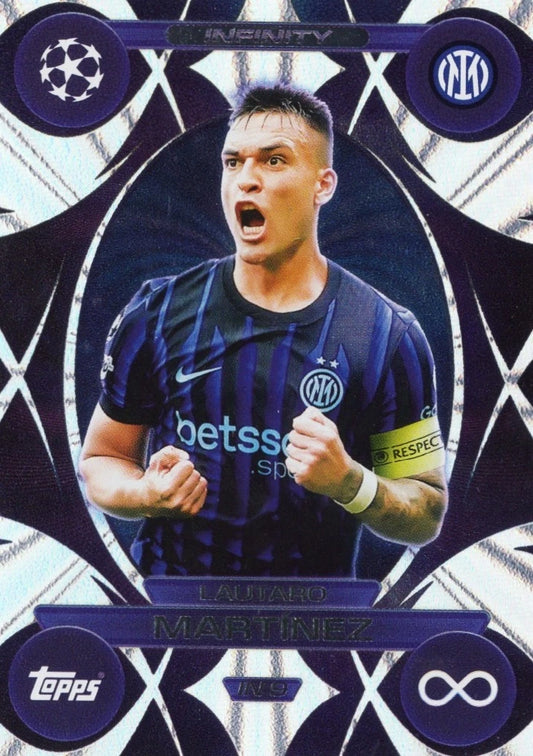 IN 9 Lautaro Martínez (FC Internazionale Milano) Infinity 2025/2026 Topps UCC Match Attax