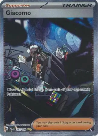 267/193 Giacomo Paldea Evolved Pokémon Card