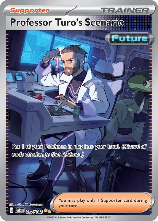 257/182 Professor Turo’s Scenario Paradox Rift Pokémon Card