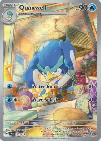 207/193 Quaxwell Paldea Evolved Pokémon Card