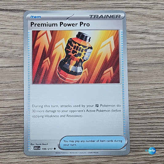 199/217 Premium Power Pro Ascended Heroes Pokémon Trading Card