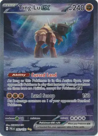 263/193 Ting-Lu ex Paldea Evolved Pokémon Card