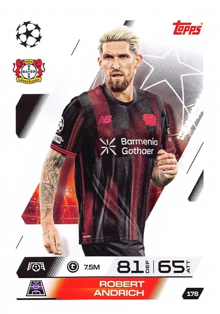 176 Robert Andrich (Bayer 04 Leverkusen)