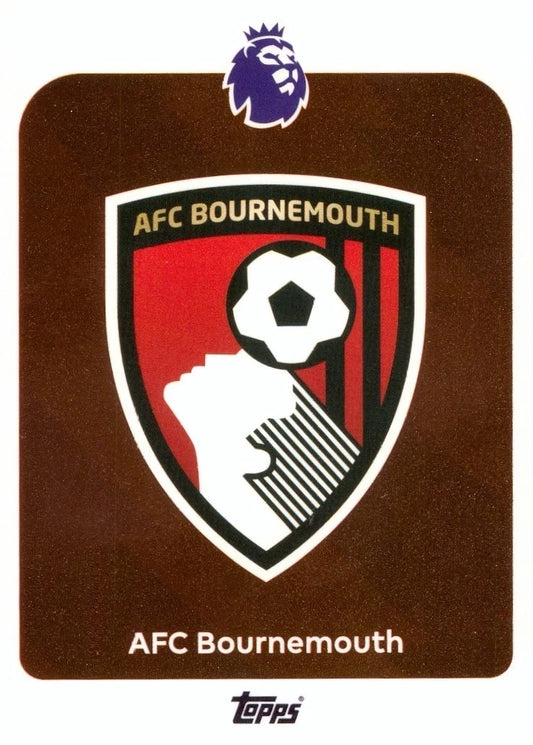 037 Team Badge - AFC Bournemouth 2025/2026 Topps Premier League Card