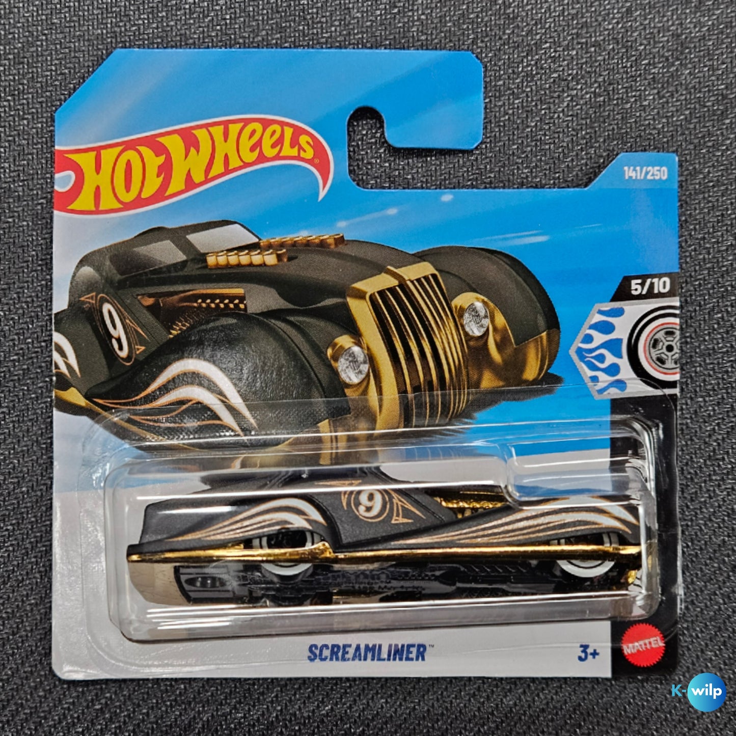 141/250 Screamliner Rod Squad 2026 Mainline Hot Wheels Short Card Mattel