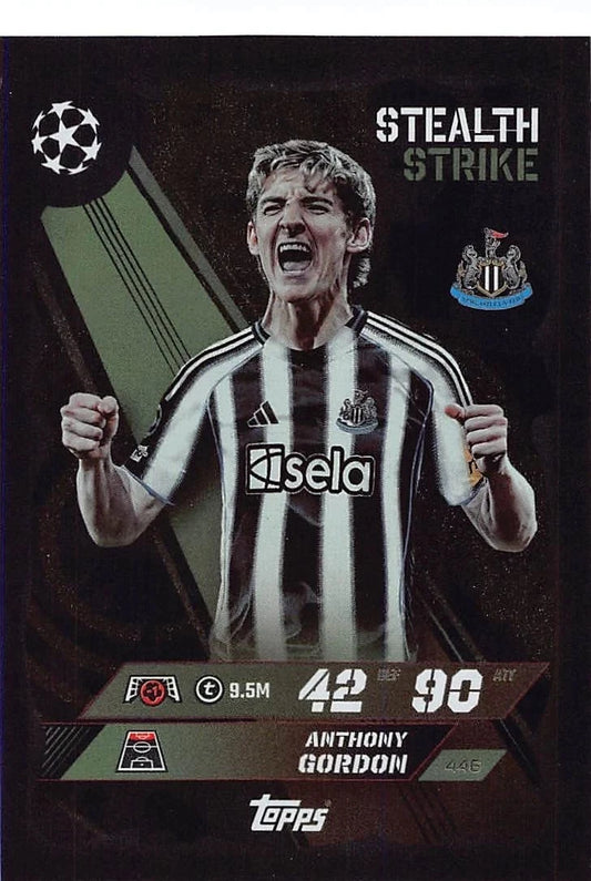 446 Anthony Gordon (Newcastle United) Stealth Strike