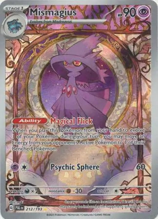 212/193 Mismagius Paldea Evolved Pokémon Card