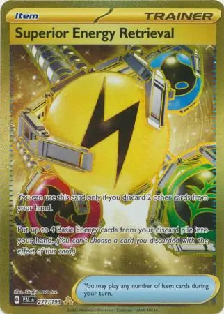277/193 Superior Energy Retrieval Paldea Evolved Pokémon Card