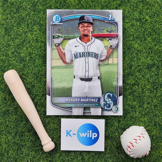 BCP-159 Kendry Martinez - Seattle Mariners - Prospects Bowman Chrome Topps Baseball Trading Card