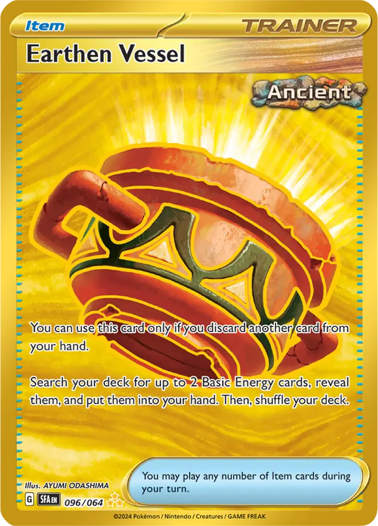 096/064 Earthen Vessel Shrouded Fable Pokémon Card