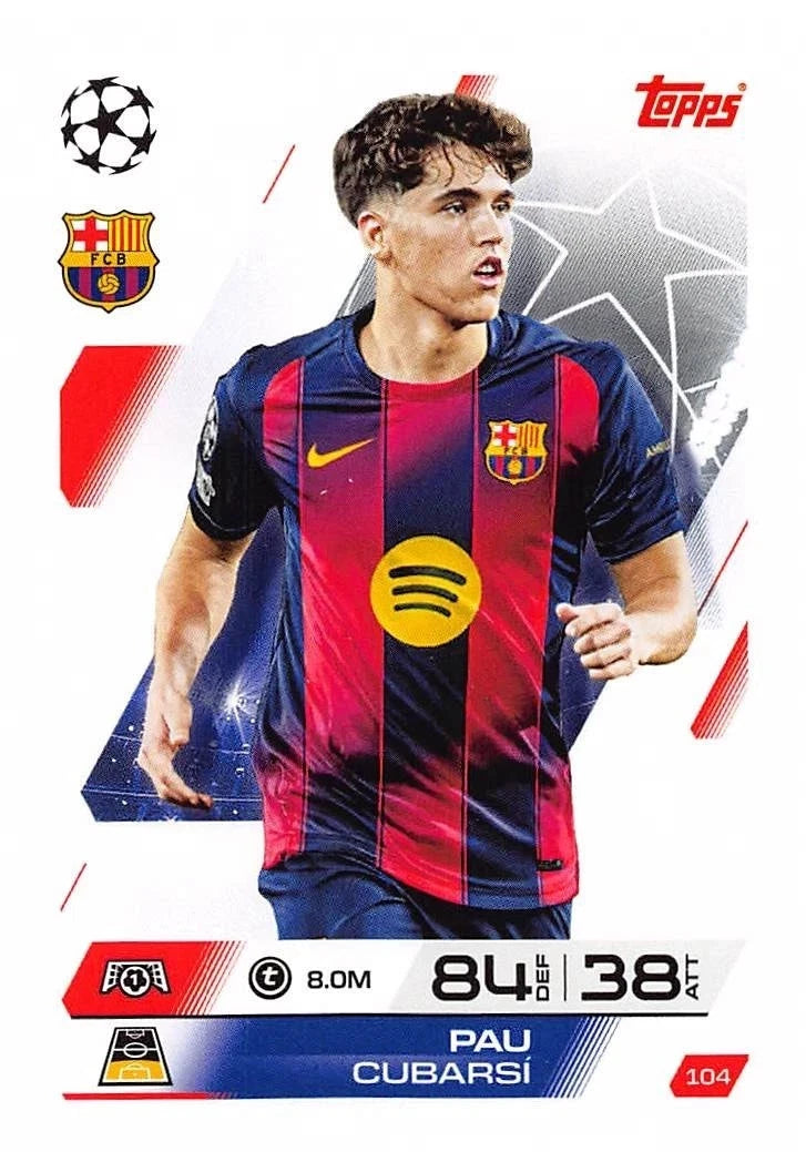 104 Pau Cubarsí (FC Barcelona)