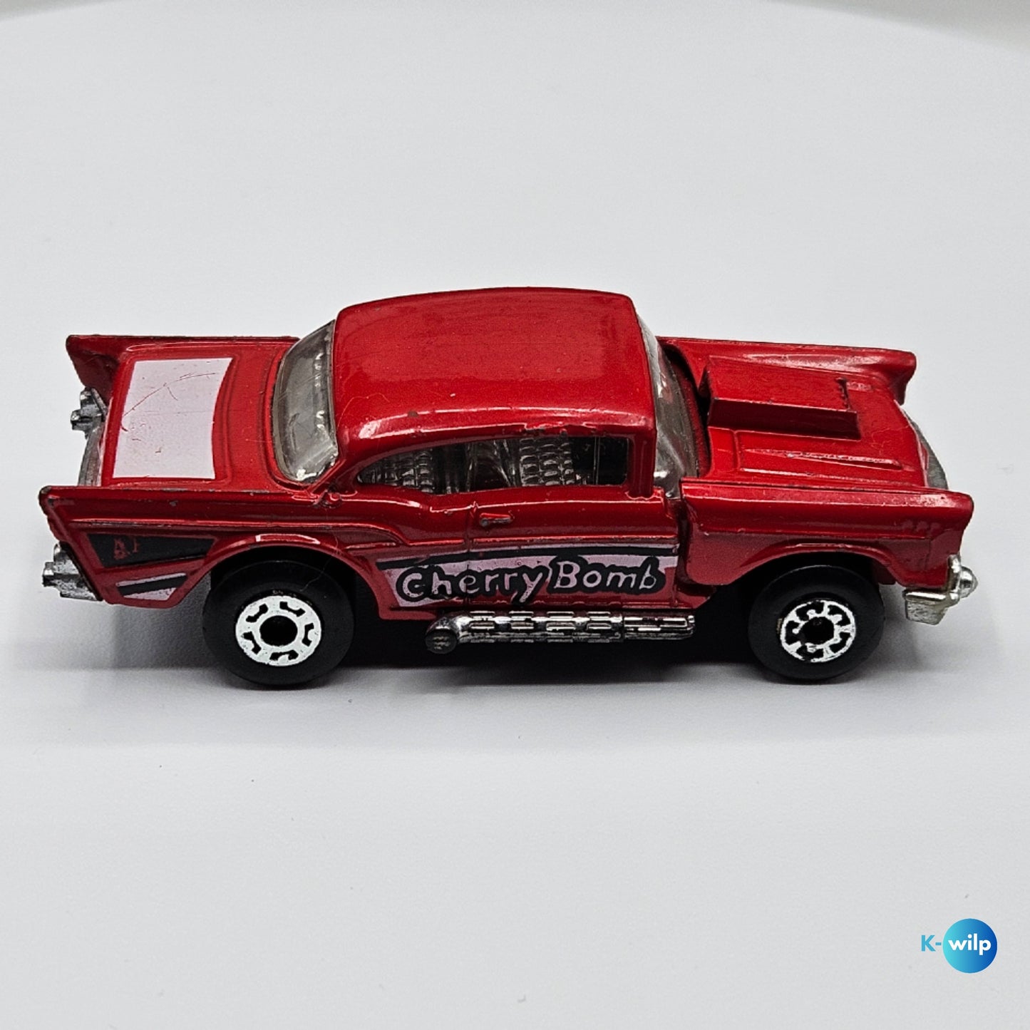 '57 Chevy Cherry Bomb Matchbox Superfast #4 Lesney 1:64 Scale Die-Cast (Loose)