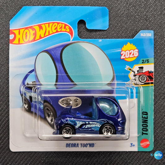143/250 Deora Too'nd 2026 Mainline Hot Wheels Short Card Mattel