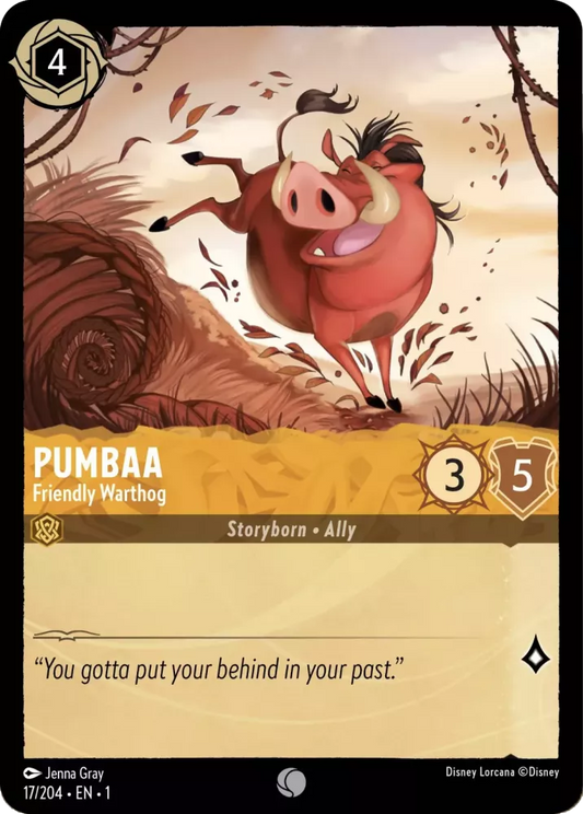 017/204 Pumbaa Friendly Warthog