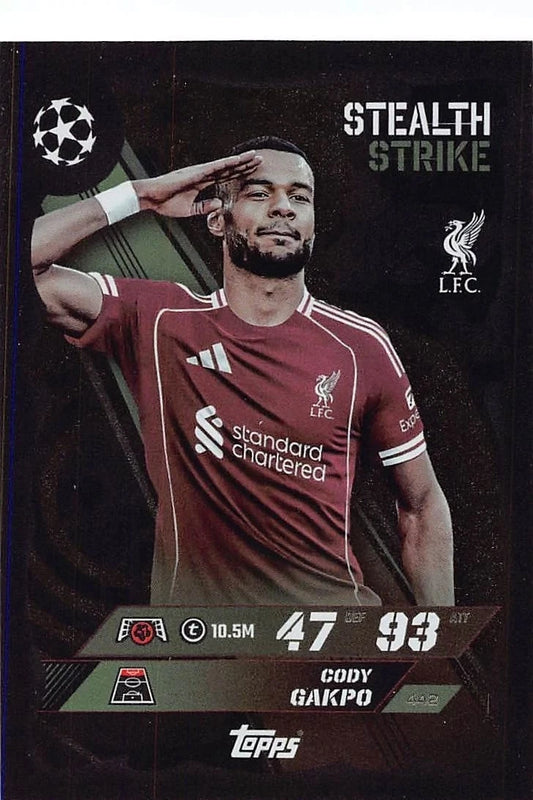 442 Cody Gakpo (Liverpool) Stealth Strike