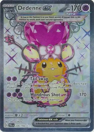 239/193 Dedenne ex Paldea Evolved Pokémon Card