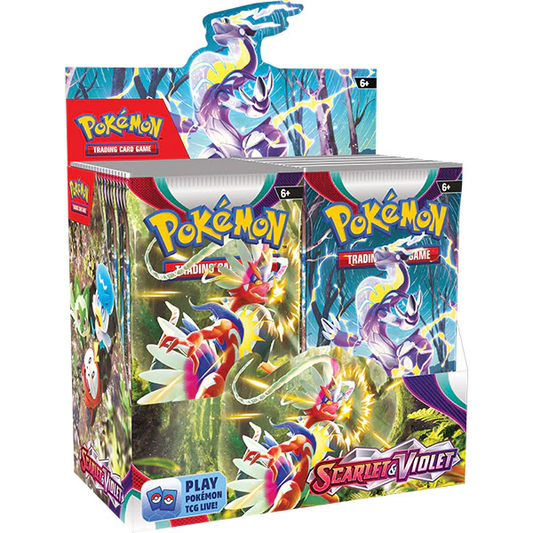 Pokémon Scarlet & Violet Base Booster CDU (36 Packs)